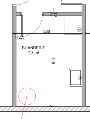 Plan existant site